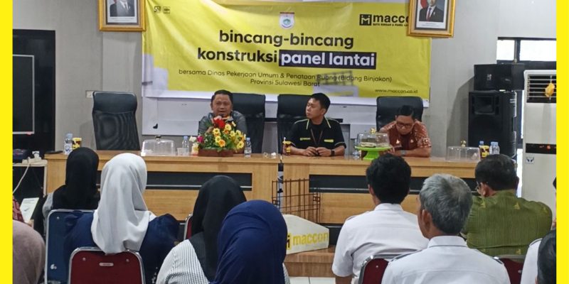 Panel Lantai AAC menjadi solusi konstruksi modern yang efisien, ringan, dan tahan gempa. Simak peran Dinas PUPR Provinsi Sulawesi Barat dalam mendorong inovasi bangunan berkelanjutan.