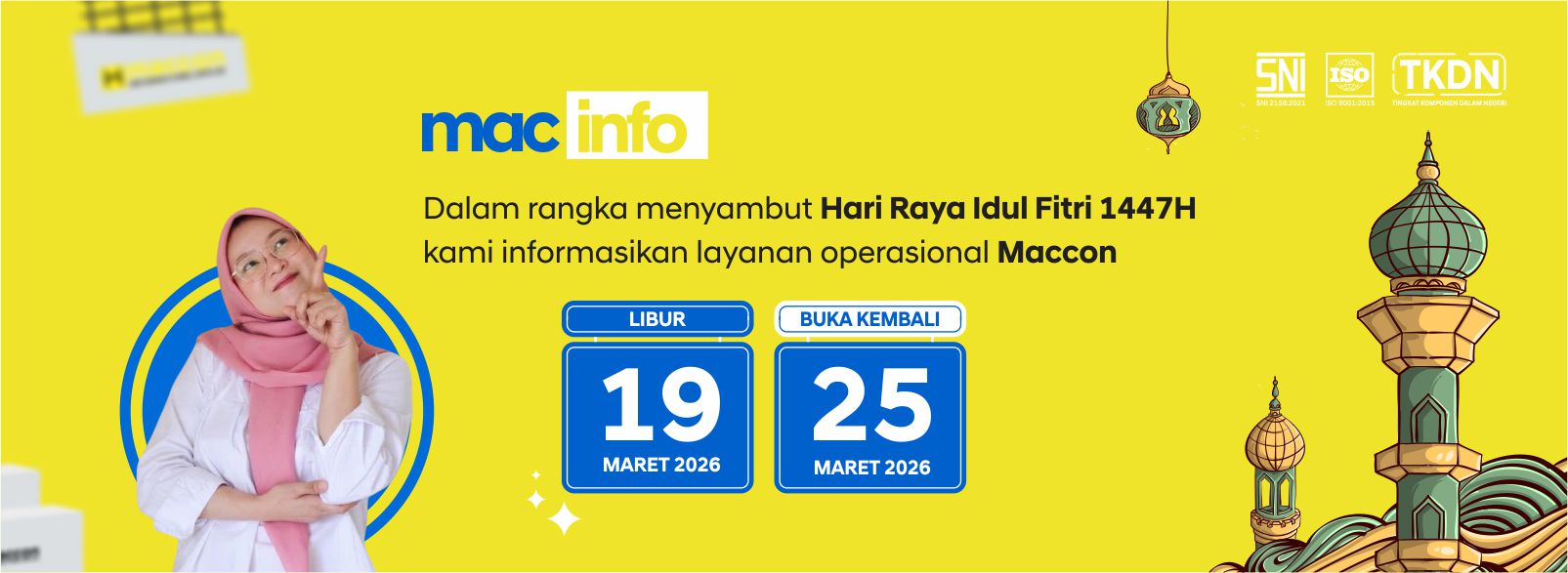 libur lebaran bata ringan maccon